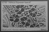 ibicci Hibiscus Polynesian Panel 6" stencil